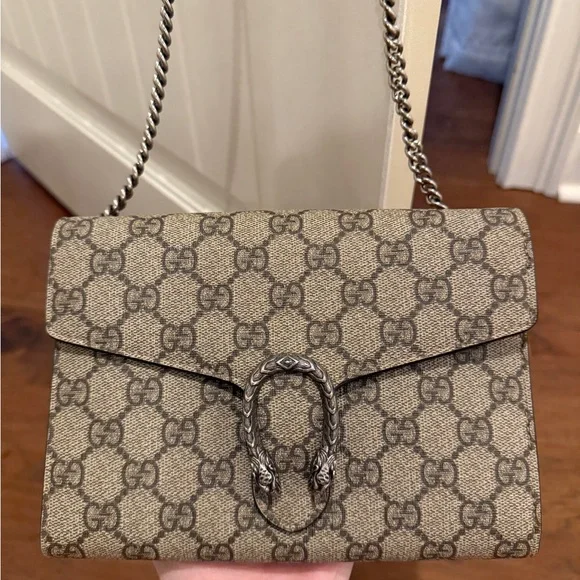 Gucci Beige and Red Crossbody Bag - Picture 2 of 7